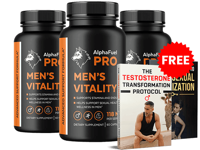 AlphaFuel Pro 6-bottle Pro Max bundle (180-day supply)
